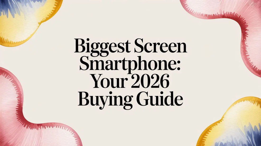 Biggest Screen Smartphone: Your 2026 Buying Guide — FoldifyCase