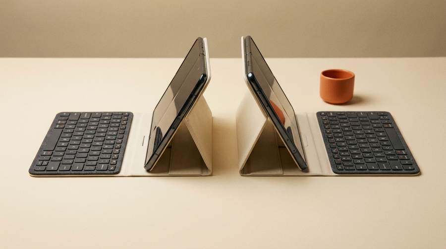 Scribe K1 vs Folio K1: Which Galaxy Z Fold Wireless Keyboard Case Wins?