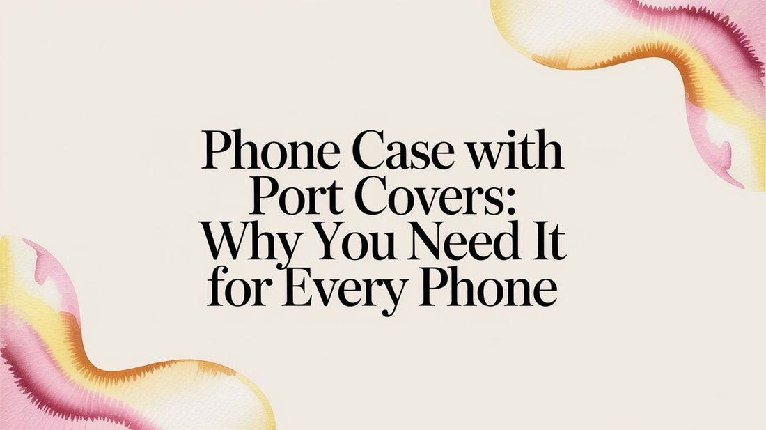 Phone Case with Port Covers: Why You Need It for Every Phone