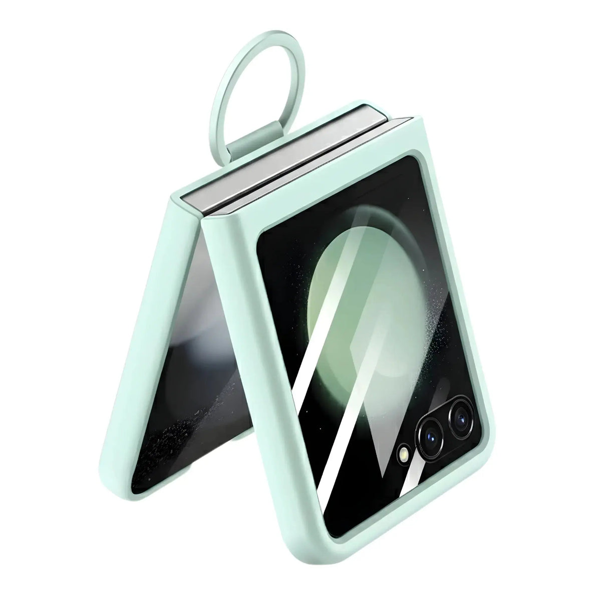 Nomad L1 Galaxy Z Flip silicone case in Light Green