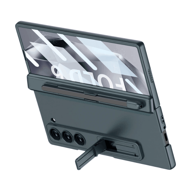 Luxury Magnetic Hinge Holder Phone Case For Samsung Galaxy Z Fold Series - FoldifyCase