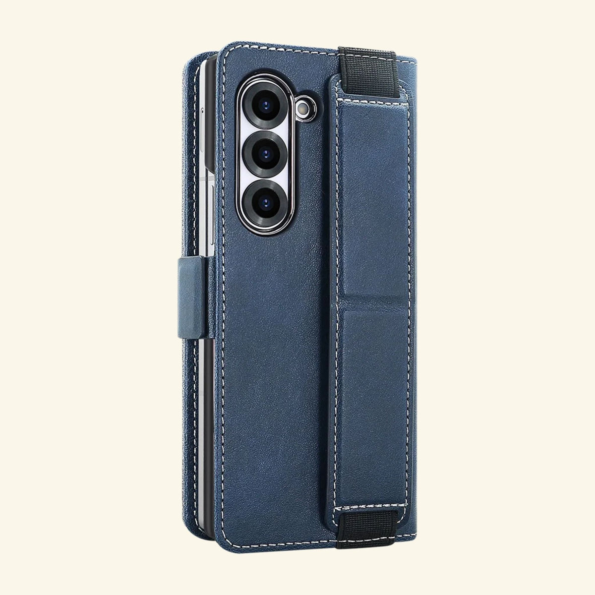 FoldifyCase Aegis H1 Galaxy Z Fold cardholder case with hidden card slot and S-Pen storage