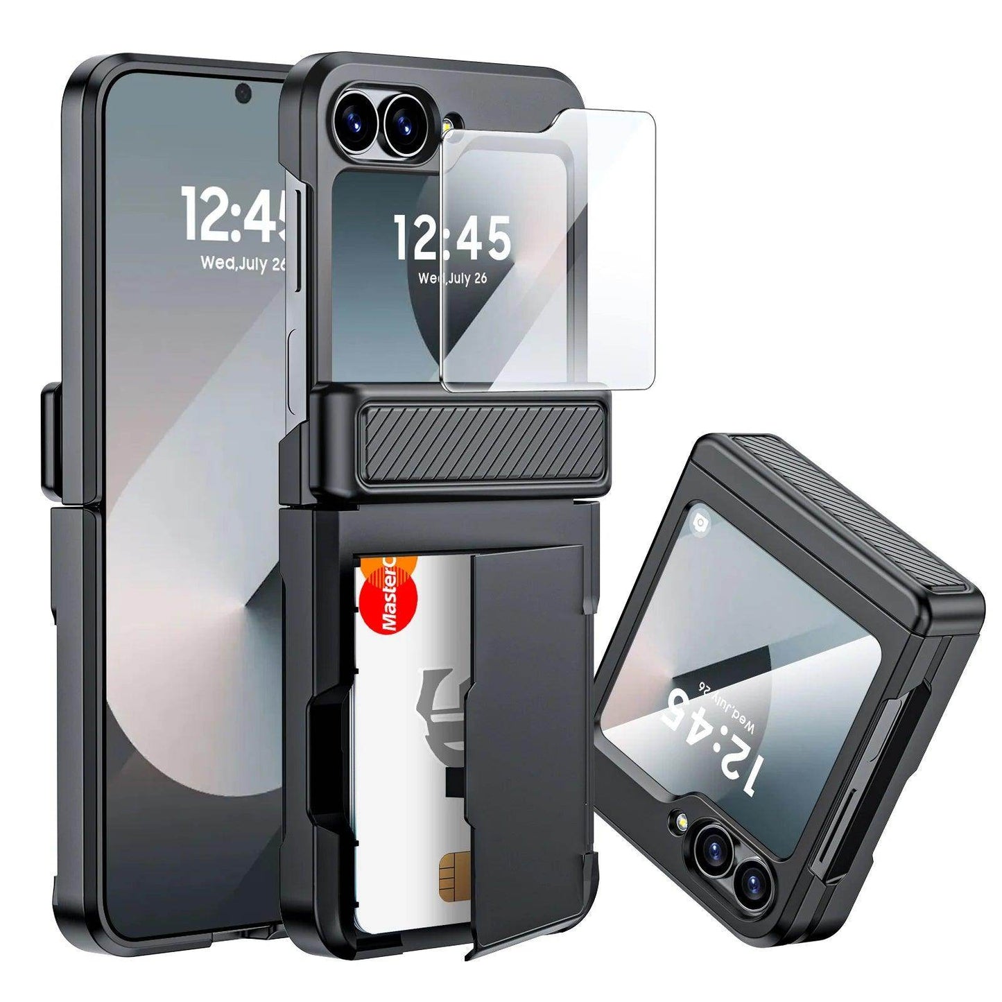 Built-In Screen Protector Shockproof Case For Samsung Galaxy Z Flip 6 - FoldifyCase