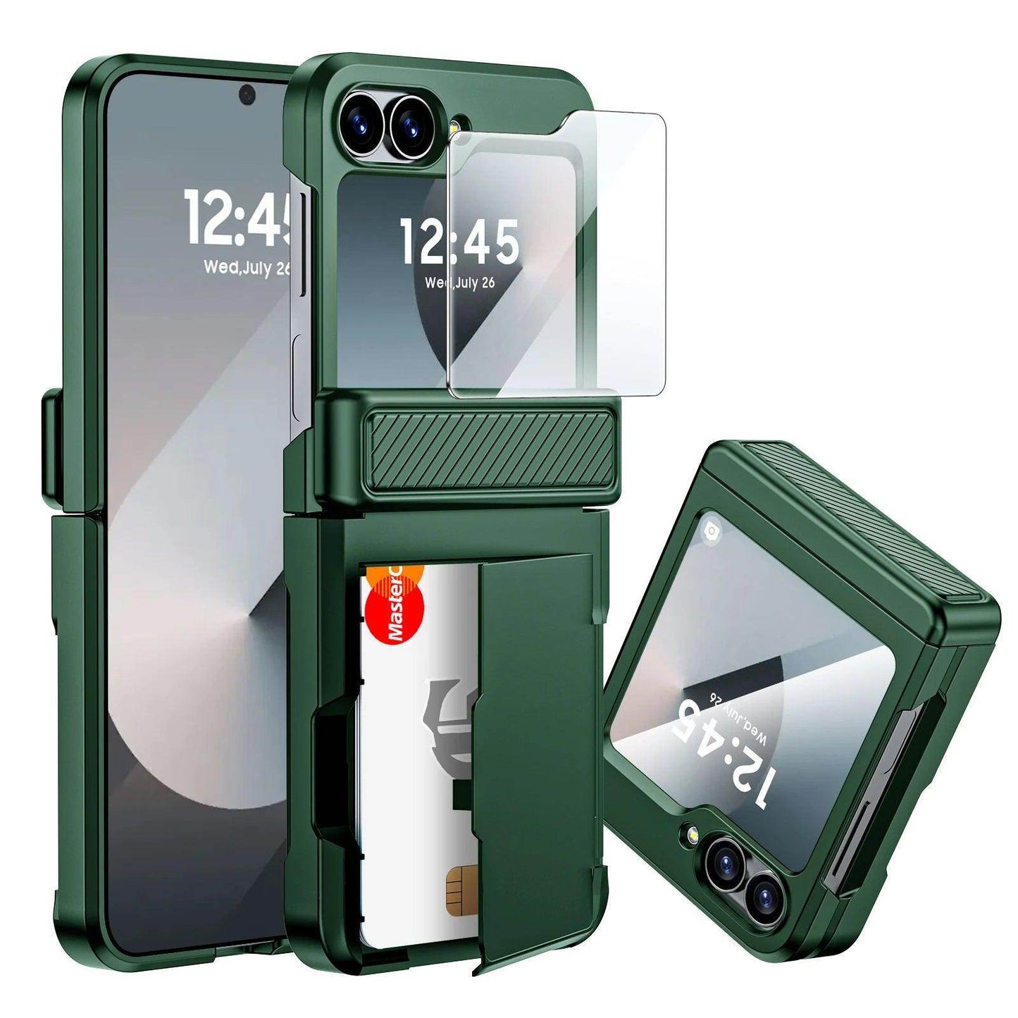 Built-In Screen Protector Shockproof Case For Samsung Galaxy Z Flip 6 - FoldifyCase
