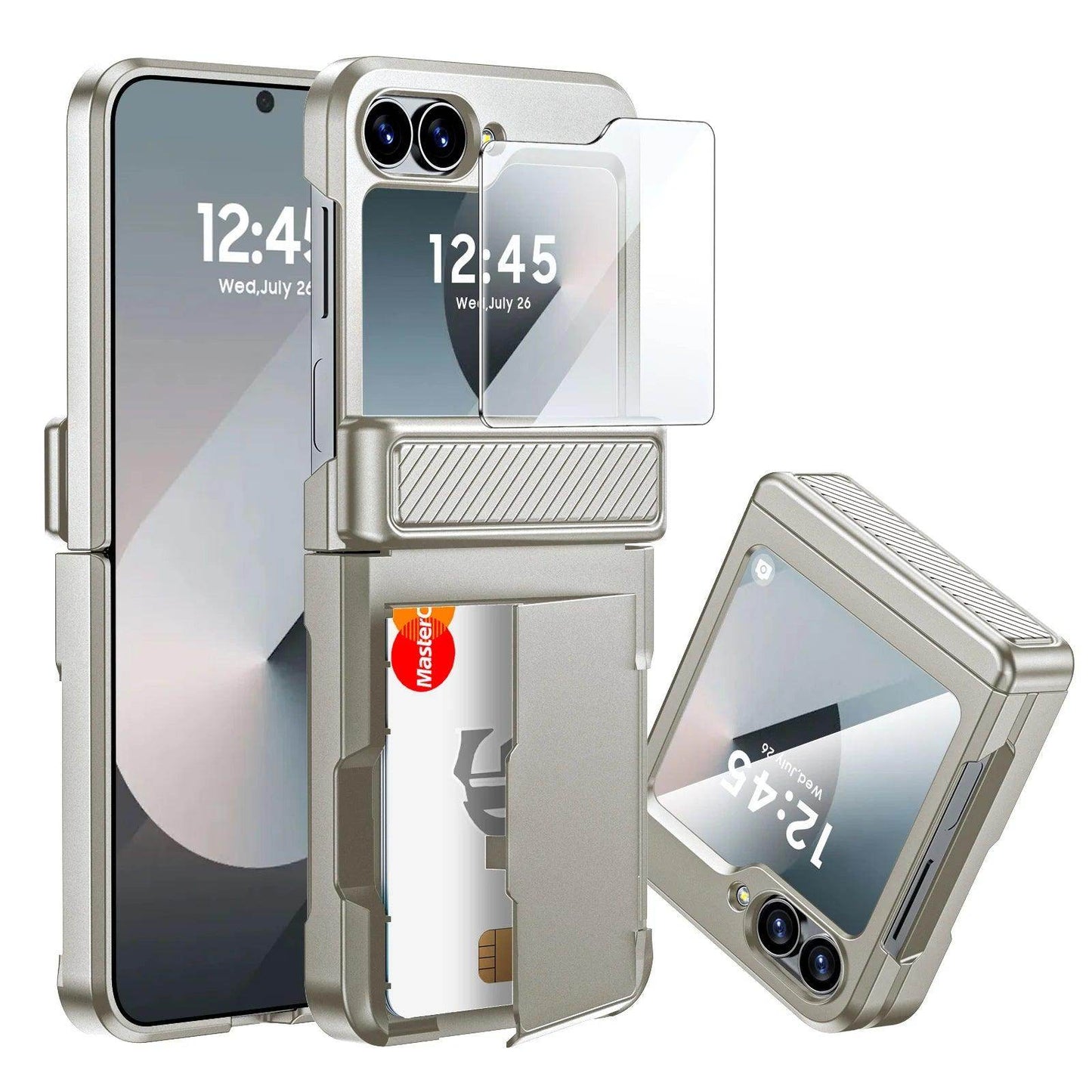 Built-In Screen Protector Shockproof Case For Samsung Galaxy Z Flip 6 - FoldifyCase