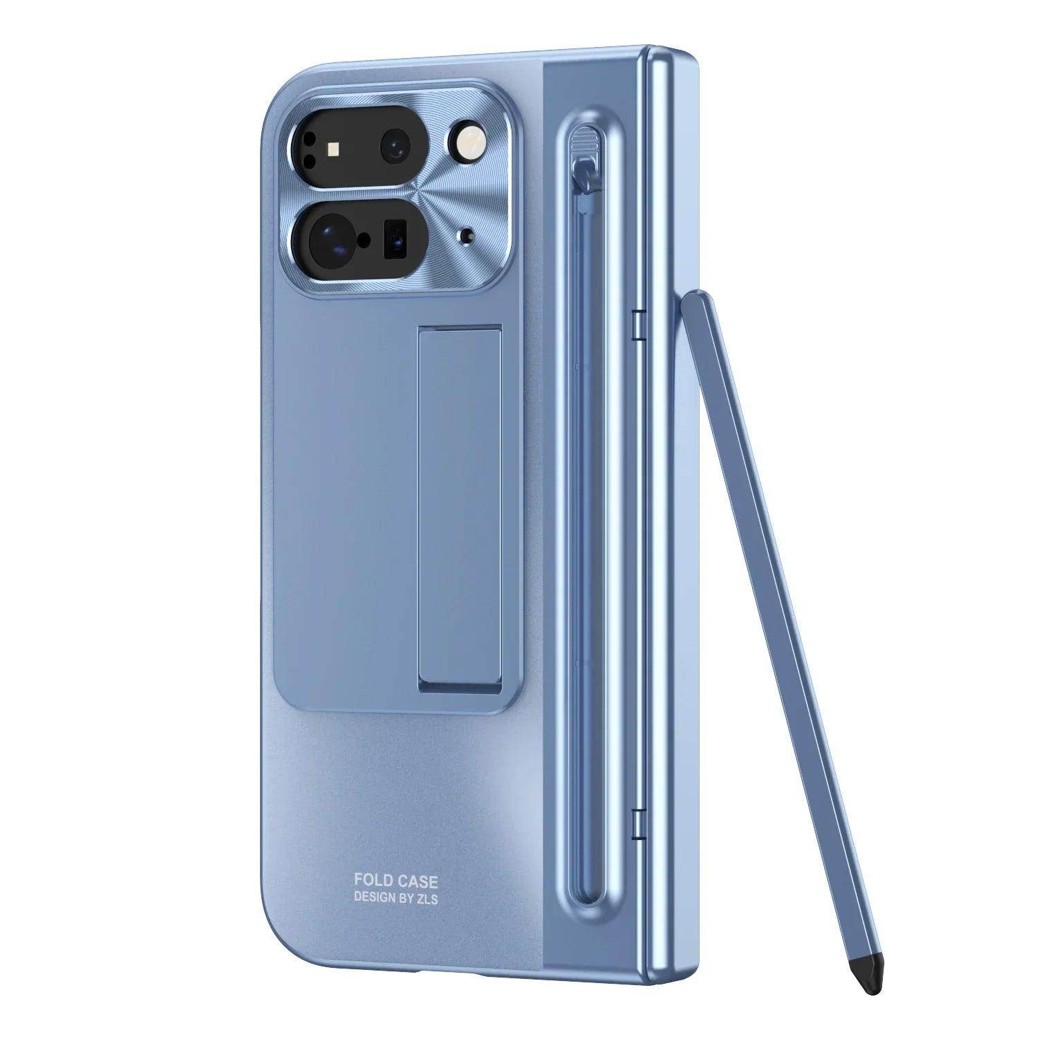 Full Protection Glass Film Plating Hinge Case For Google Pixel 9 Pro Fold - FoldifyCase