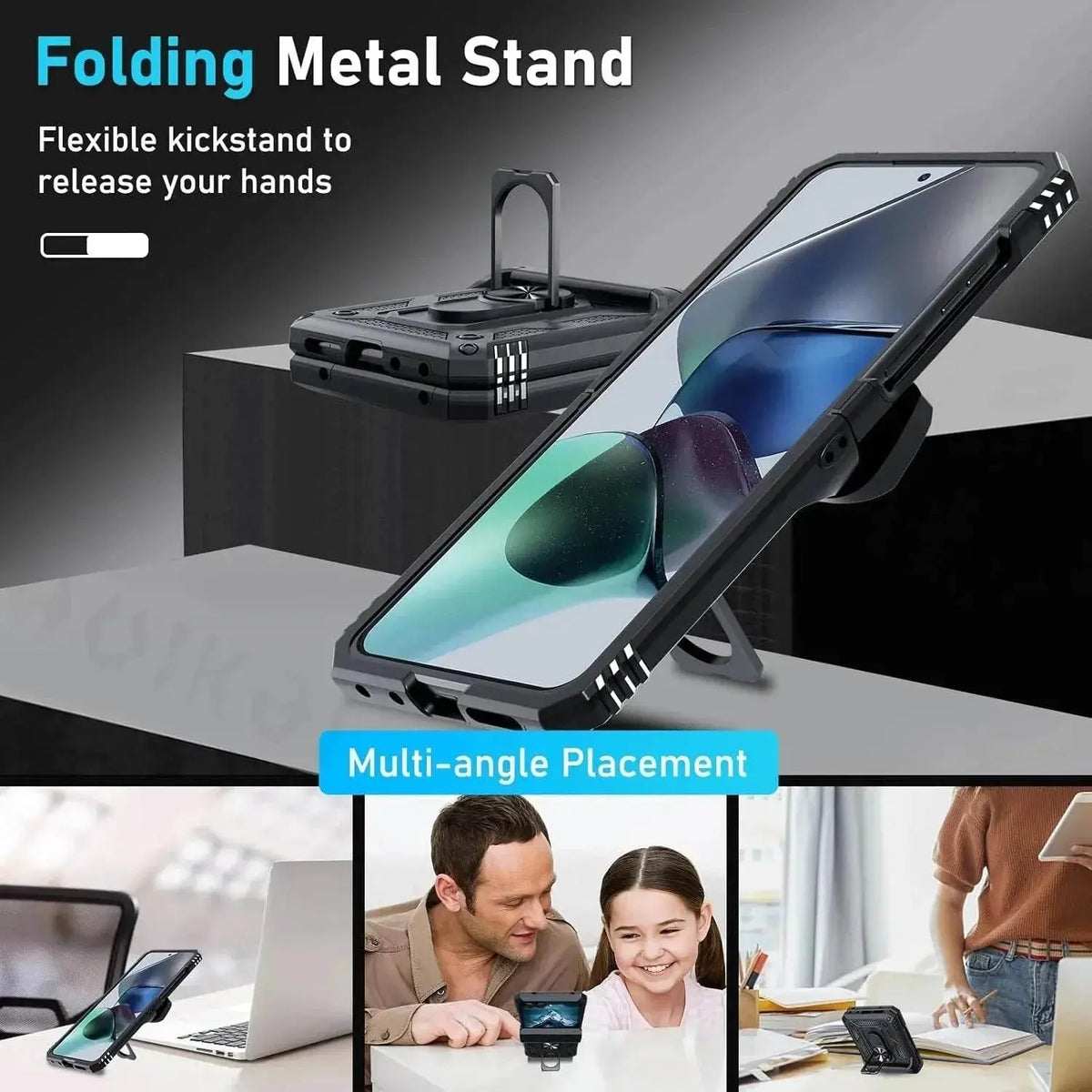 Sentinel L1 Galaxy Z Flip rugged case side profile