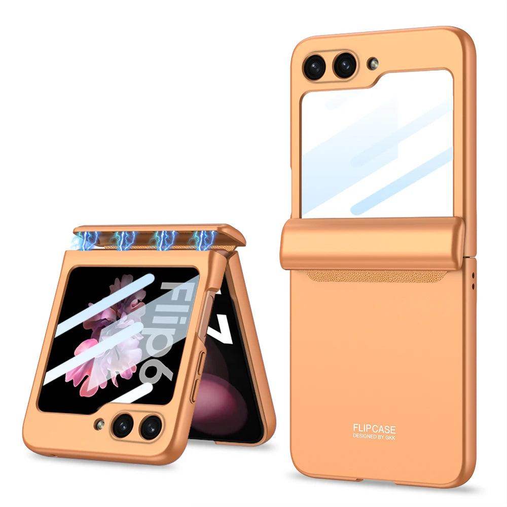 Magnetic Hinge Protection Outer Screen For Samsung Galaxy Z Flip Series - FoldifyCase