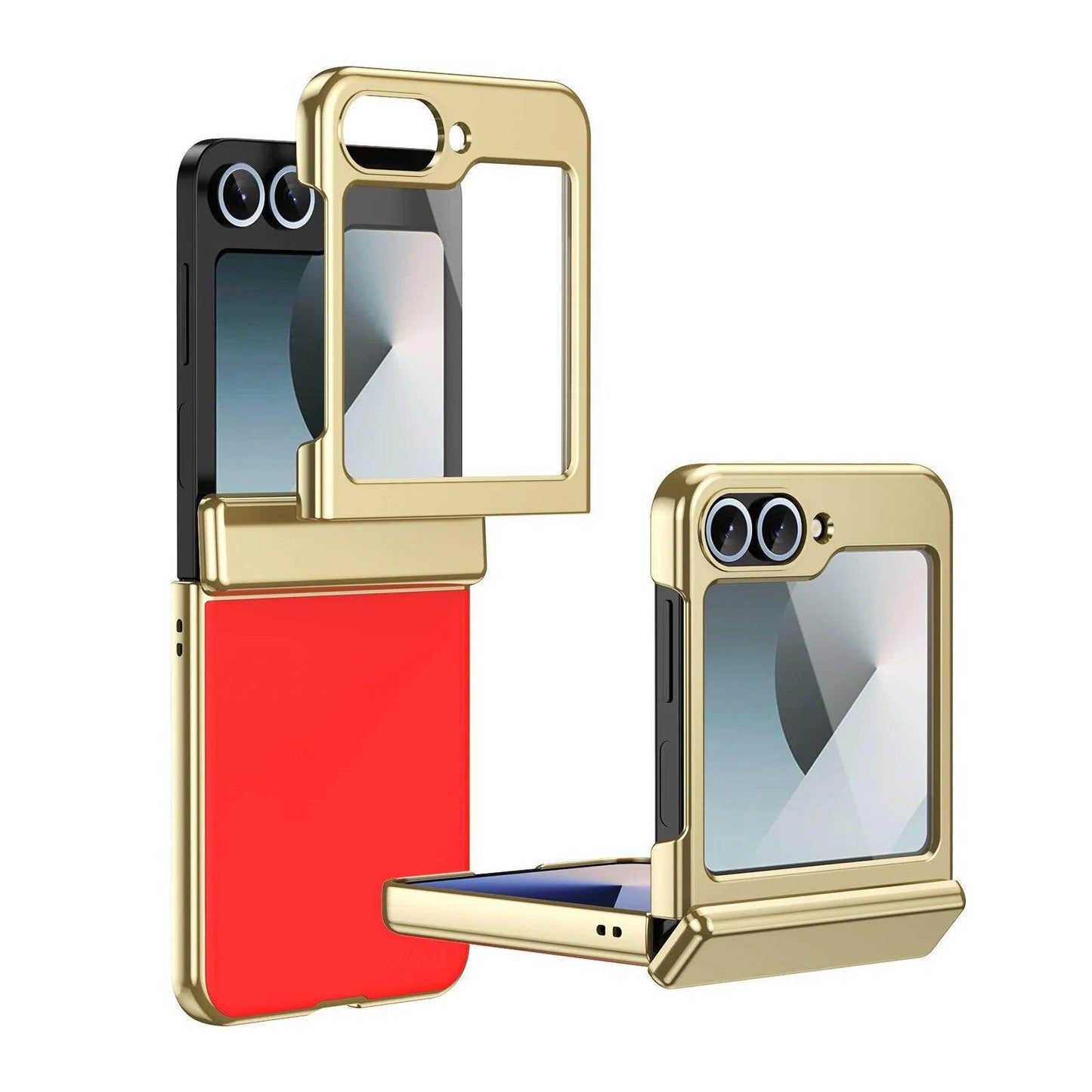 Plating Hinge Protection Case Screen For Samsung Galaxy Z Flip Series - FoldifyCase