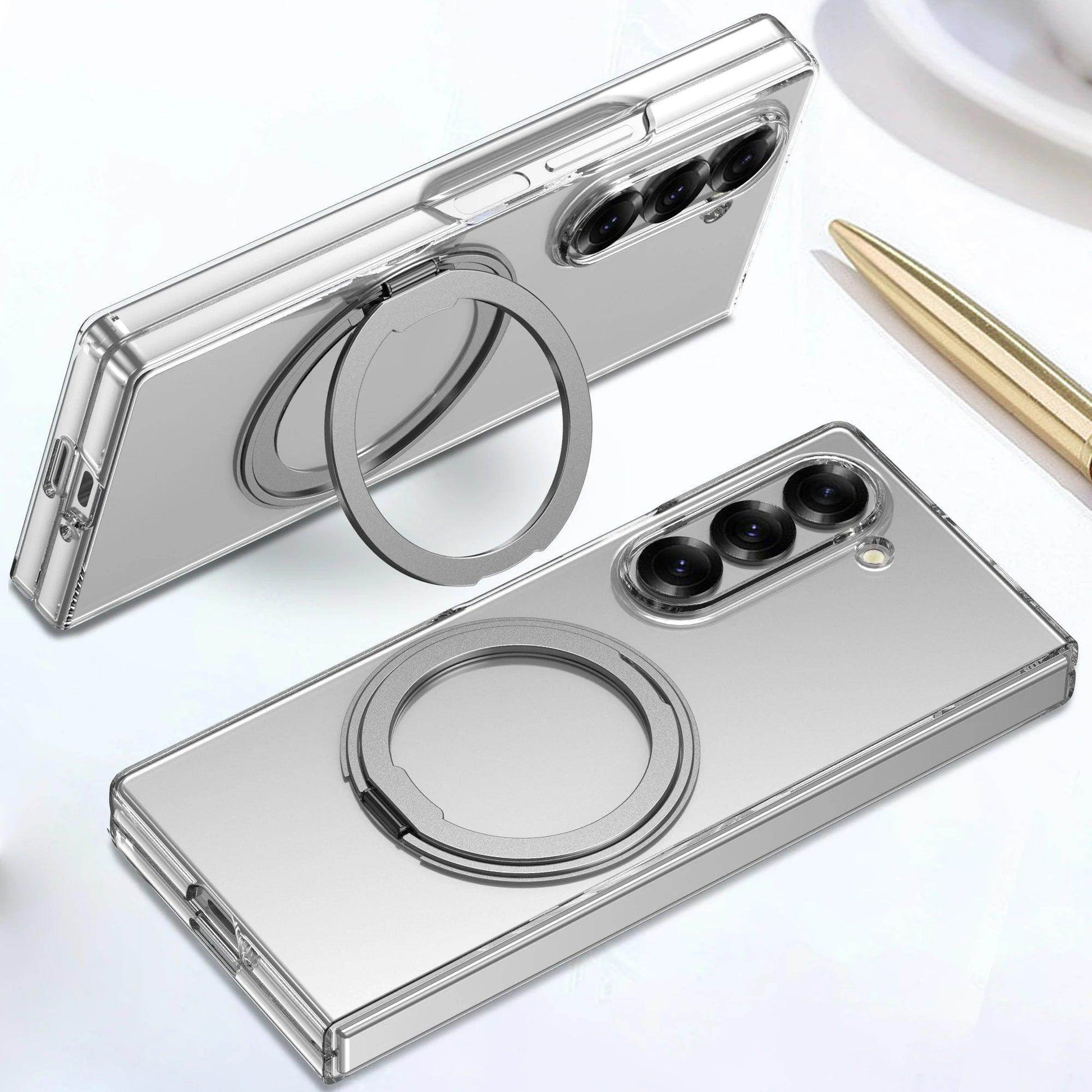 Transparent Magsafe Wireless Charging Case For Samsung Galaxy Z Fold 6 - FoldifyCase