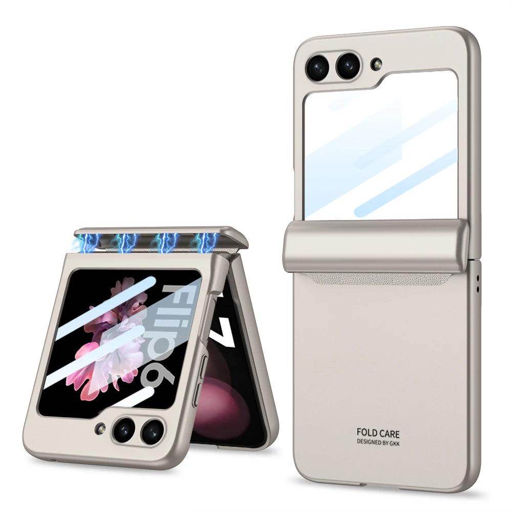 Magnetic Hinge Protection Outer Screen For Samsung Galaxy Z Flip Series - FoldifyCase