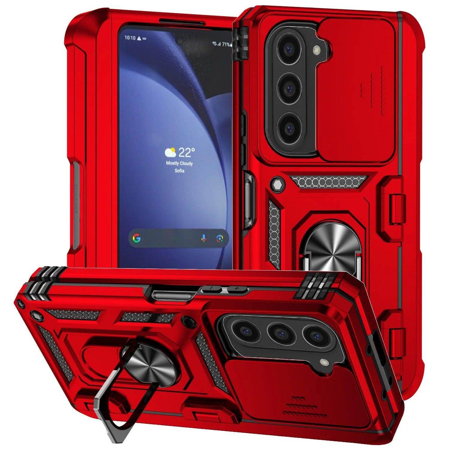 Military Shock Resistant Ring Holder For Samsung Galaxy Z Fold Series - FoldifyCase