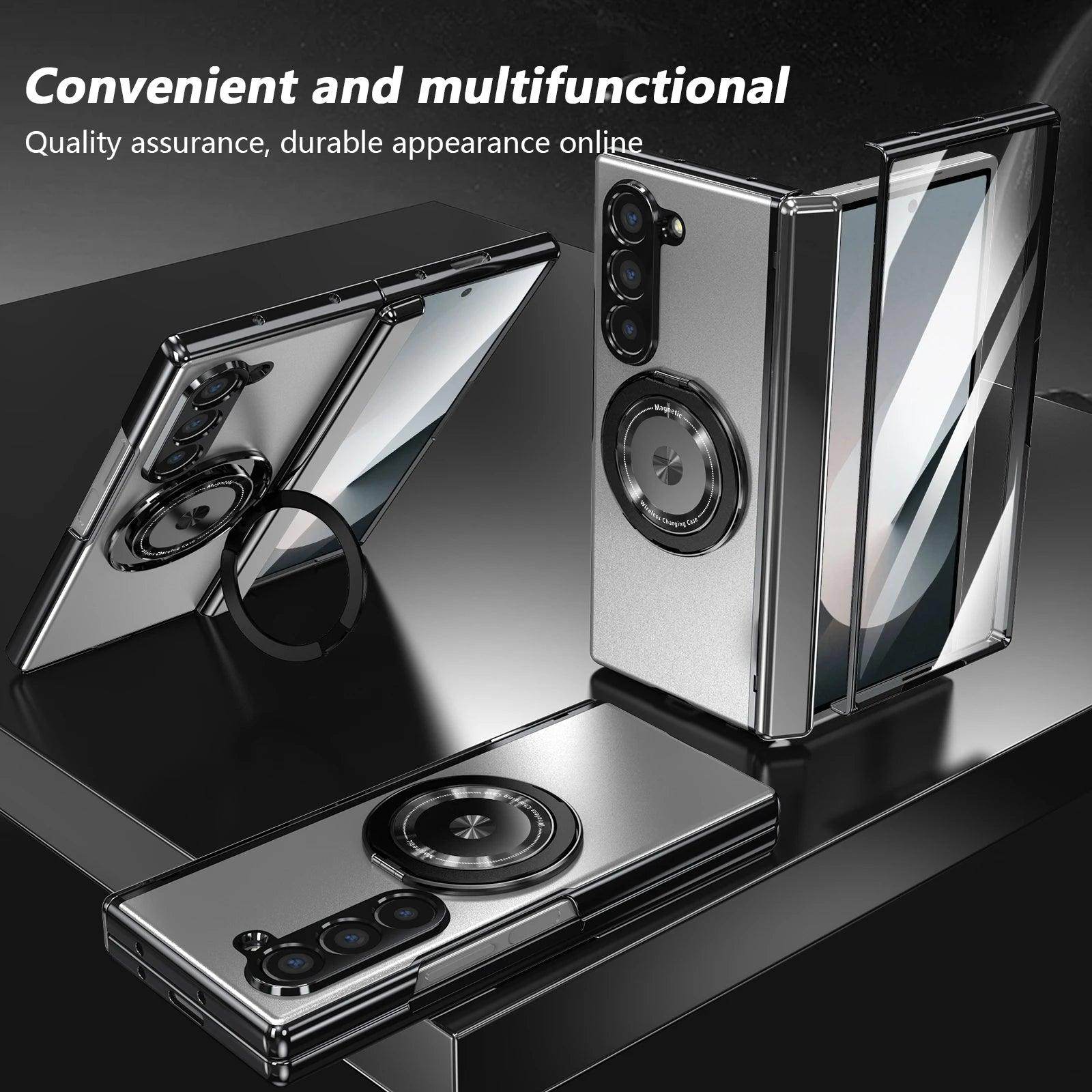 Magsafe Magnetic Bracket Hinge Protective Case For Samsung Galaxy Z Fold Series - FoldifyCase