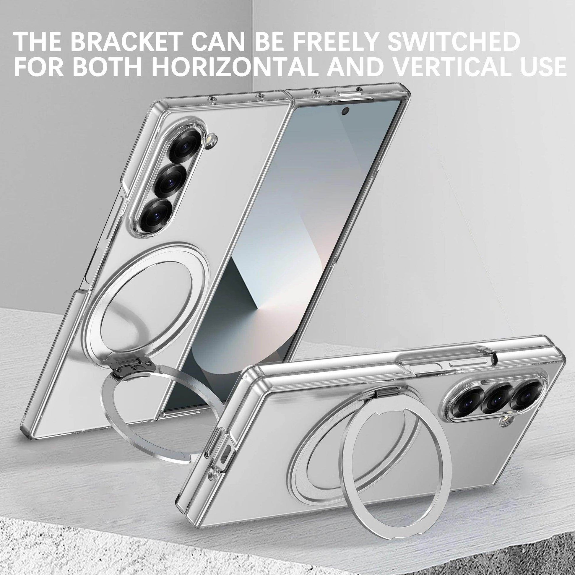 Transparent Magsafe Wireless Charging Case For Samsung Galaxy Z Fold 6 - FoldifyCase