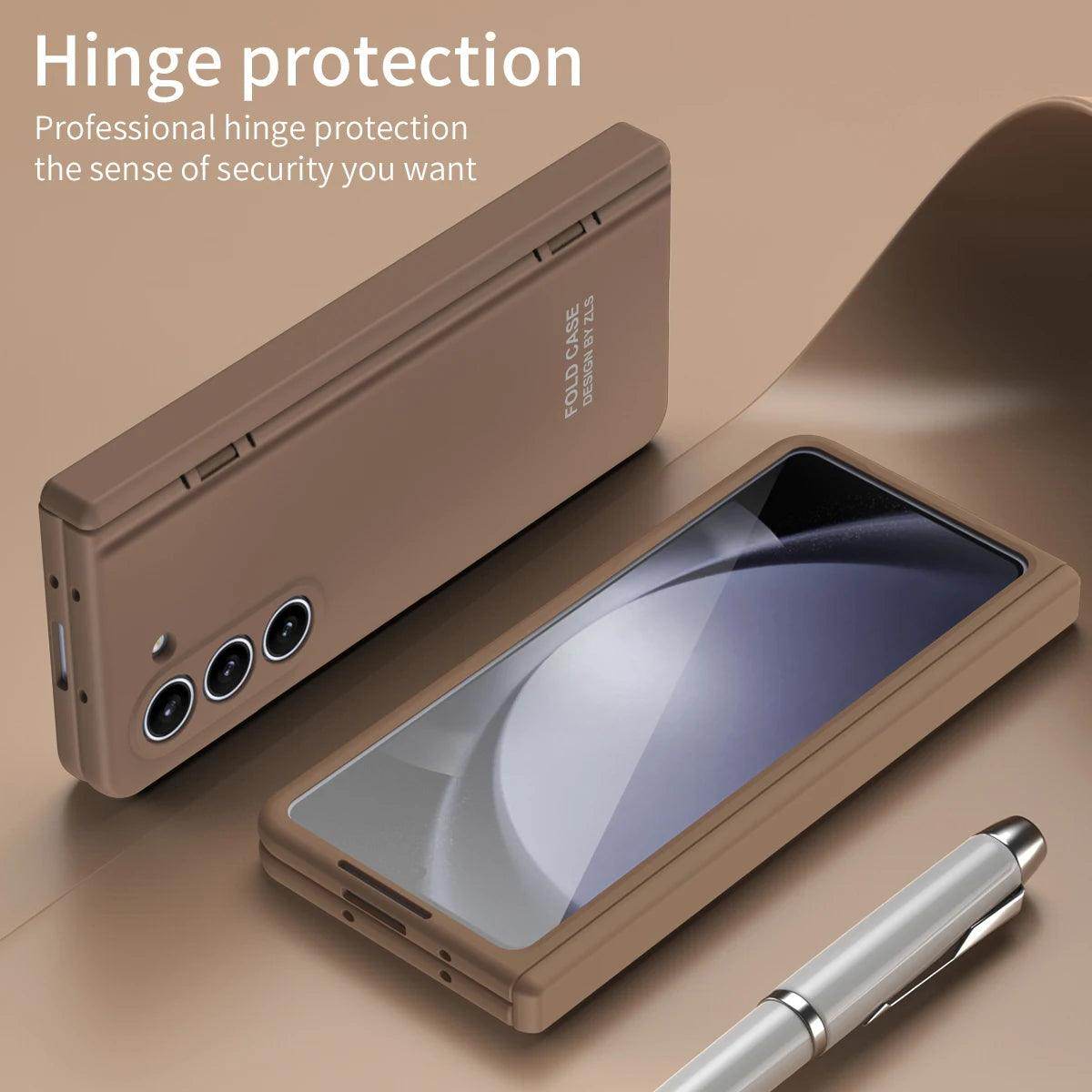 Hinge Protection With S Pen Slot Case For Samsung Galaxy Z Fold Series - FoldifyCase