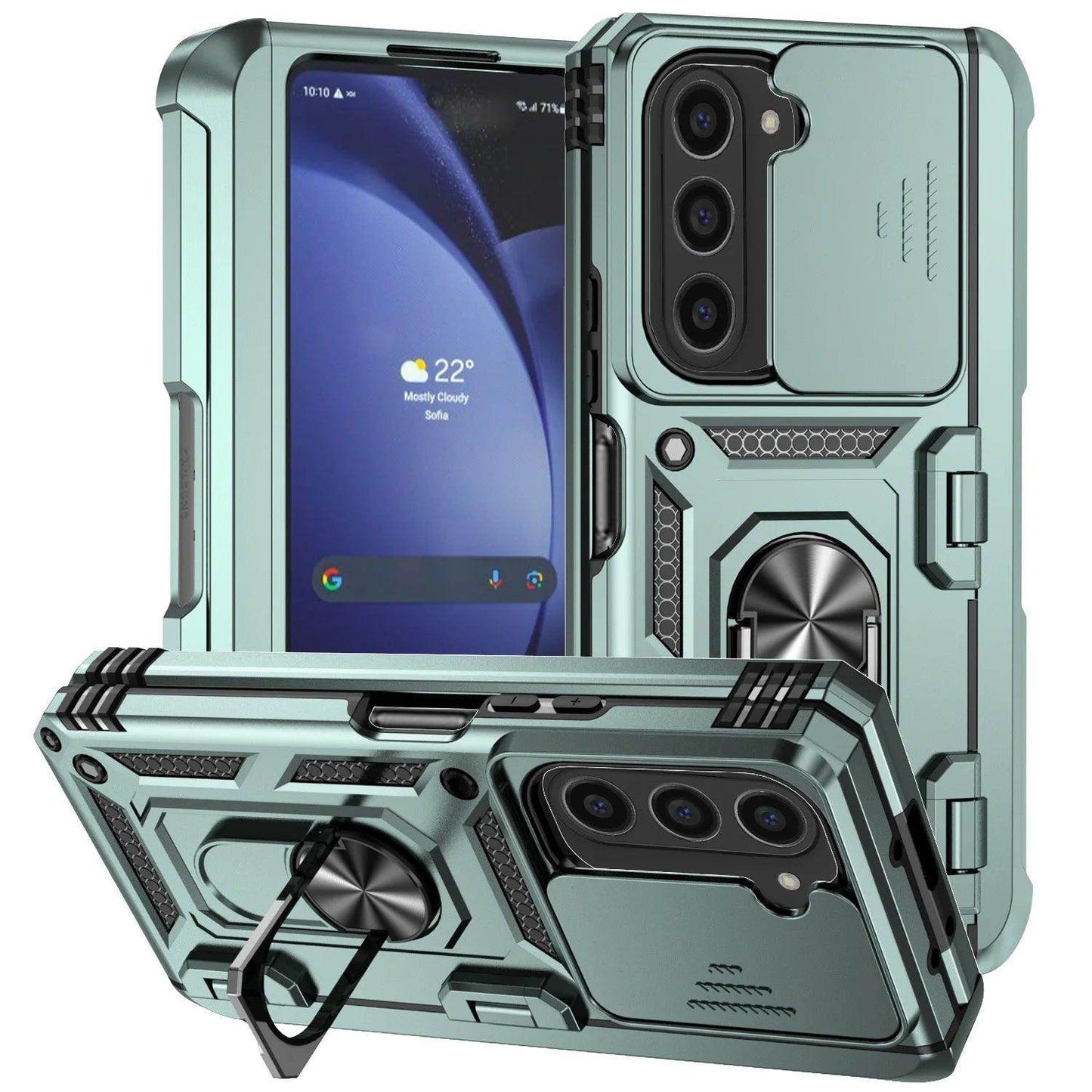 Military Shock Resistant Ring Holder For Samsung Galaxy Z Fold Series - FoldifyCase