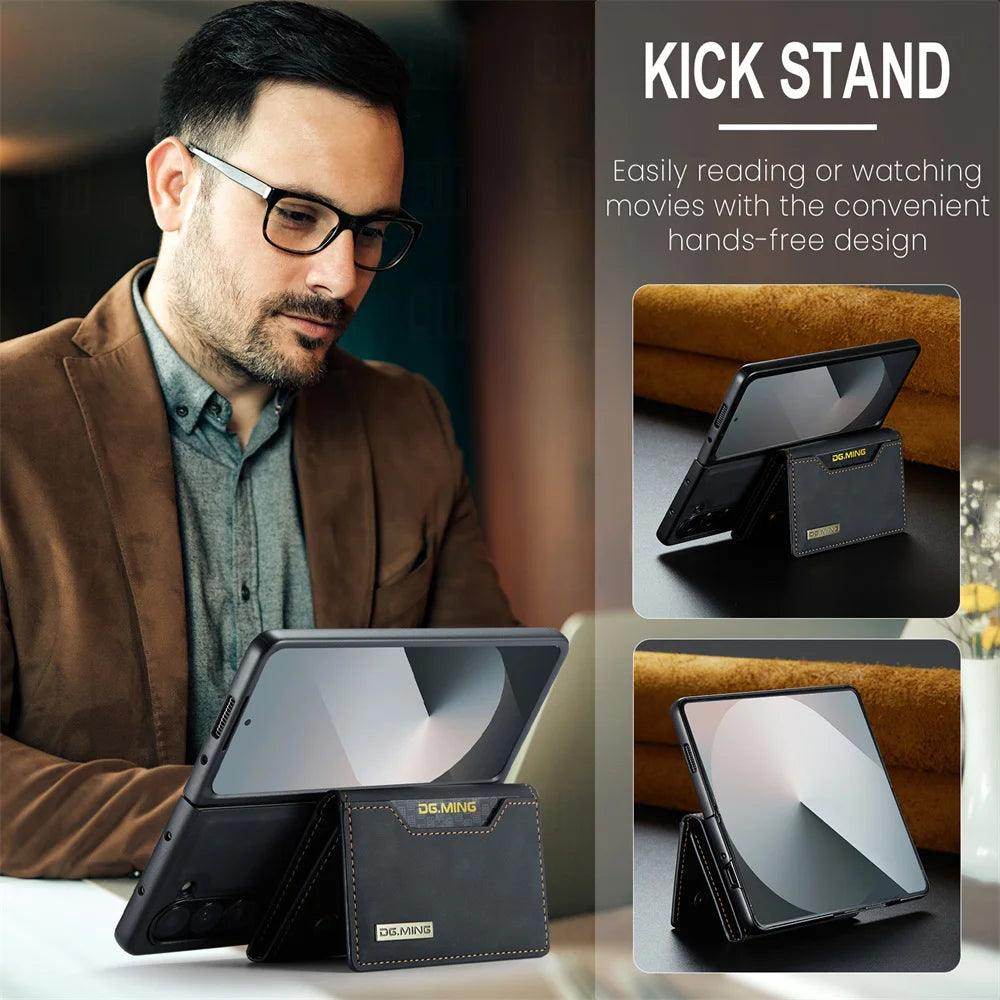 Wallet Leather Case for Samsung Galaxy Z Fold Series - FoldifyCase