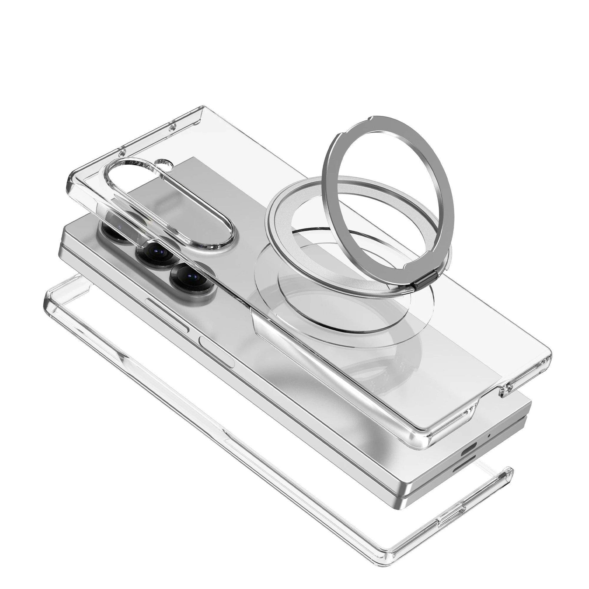 Transparent Magsafe Wireless Charging Case For Samsung Galaxy Z Fold 6 - FoldifyCase