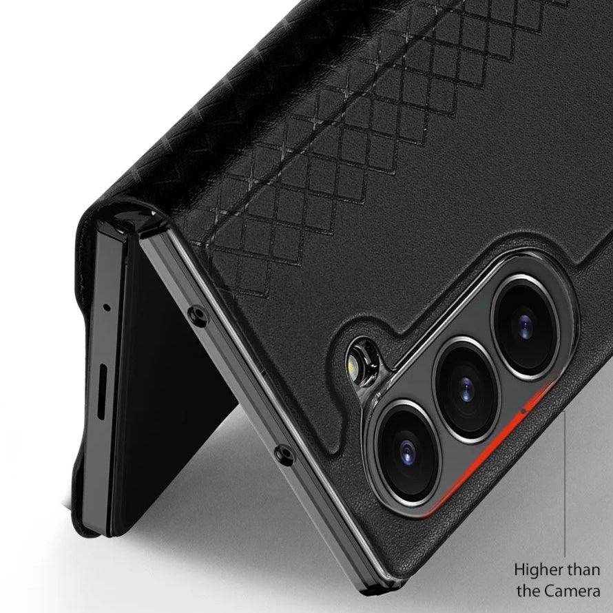 Business Flip Leather Case For Samsung Galaxy Z Fold Series - FoldifyCase