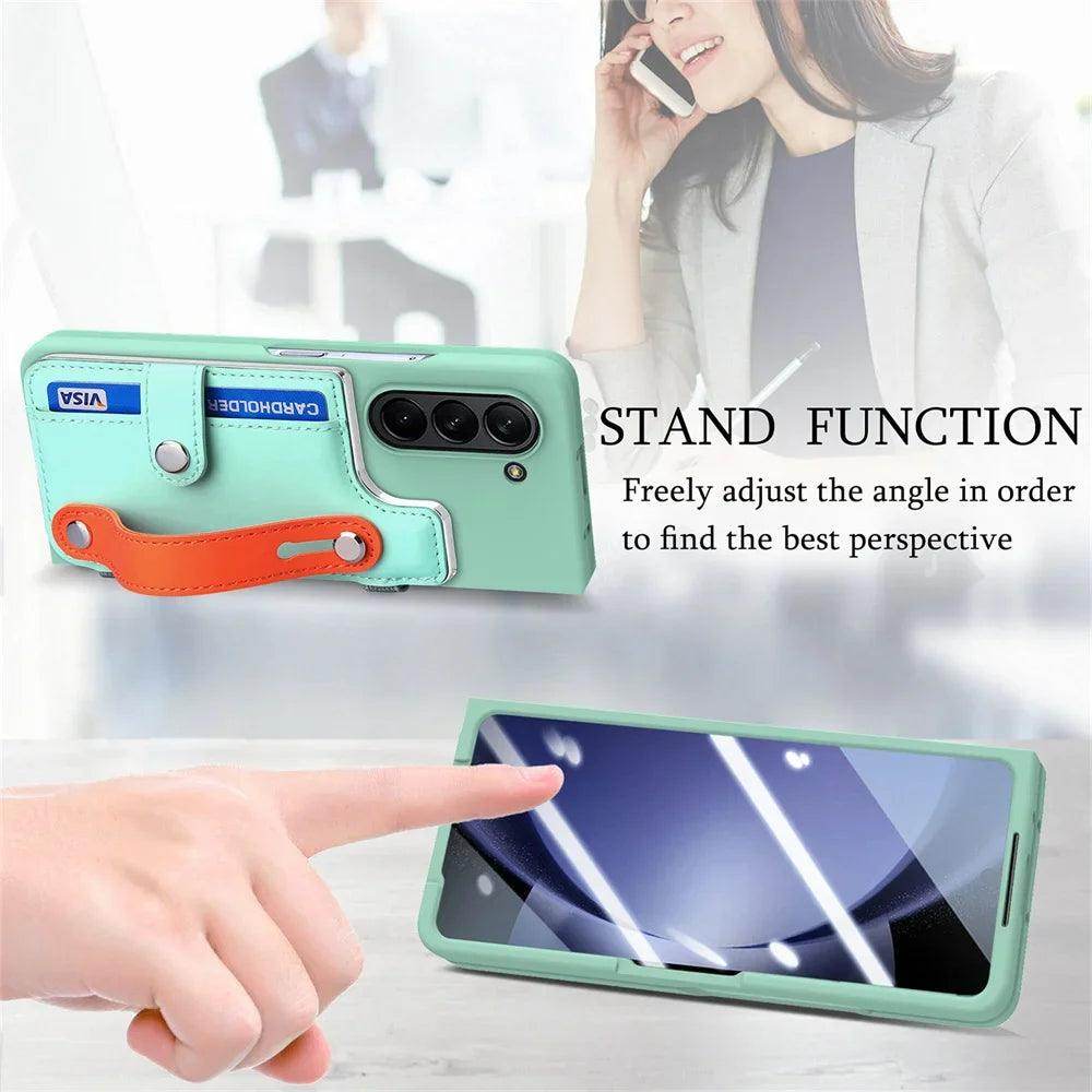 Card Slot Wallet Case with Pen Holder For Samsung Galaxy Z Fold Series - FoldifyCase
