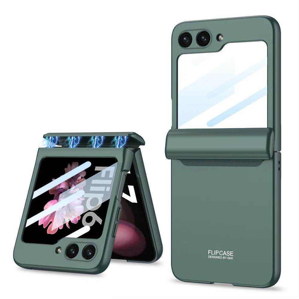 Magnetic Hinge Protection Outer Screen For Samsung Galaxy Z Flip Series - FoldifyCase