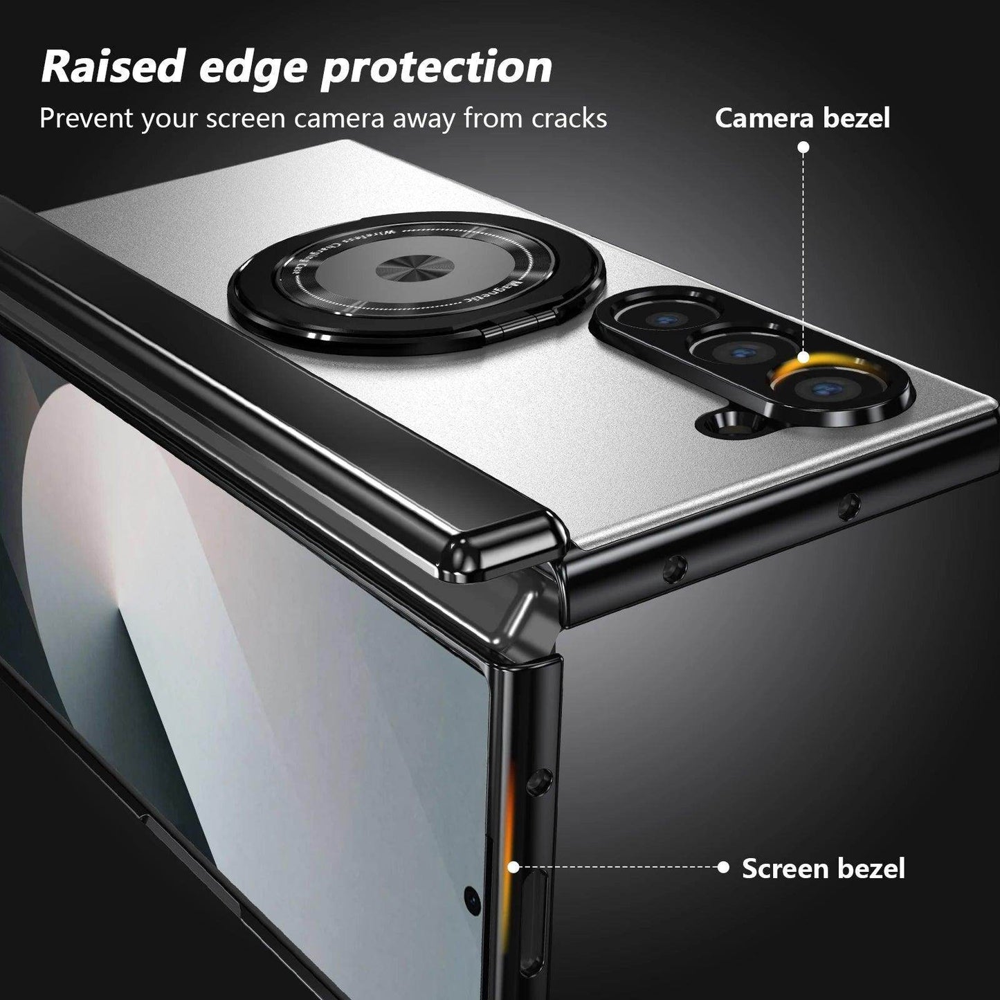 Magsafe Magnetic Bracket Hinge Protective Case For Samsung Galaxy Z Fold Series - FoldifyCase