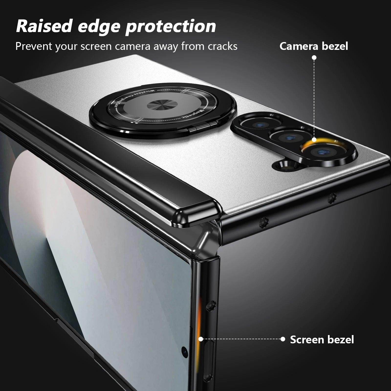Magsafe Magnetic Bracket Hinge Protective Case For Samsung Galaxy Z Fold Series - FoldifyCase