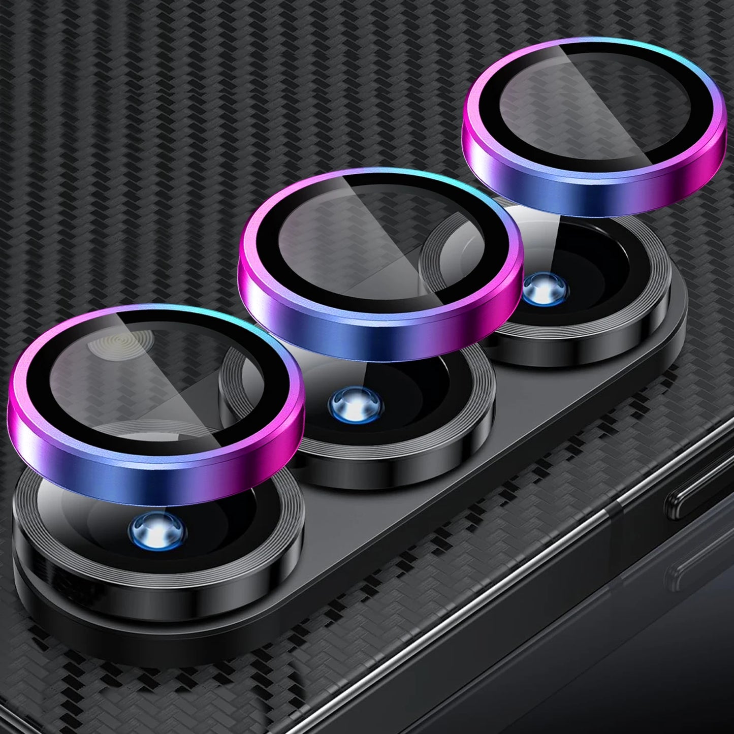 Metal Camera Lens Ring Cover For Samsung Z Fold Series
