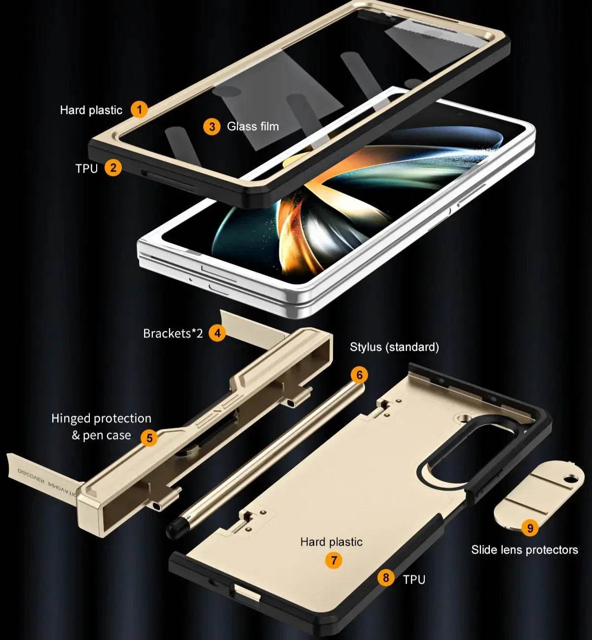 Ultra Drop-Proof Cover For Samsung Galaxy Z Fold Series - FoldifyCase