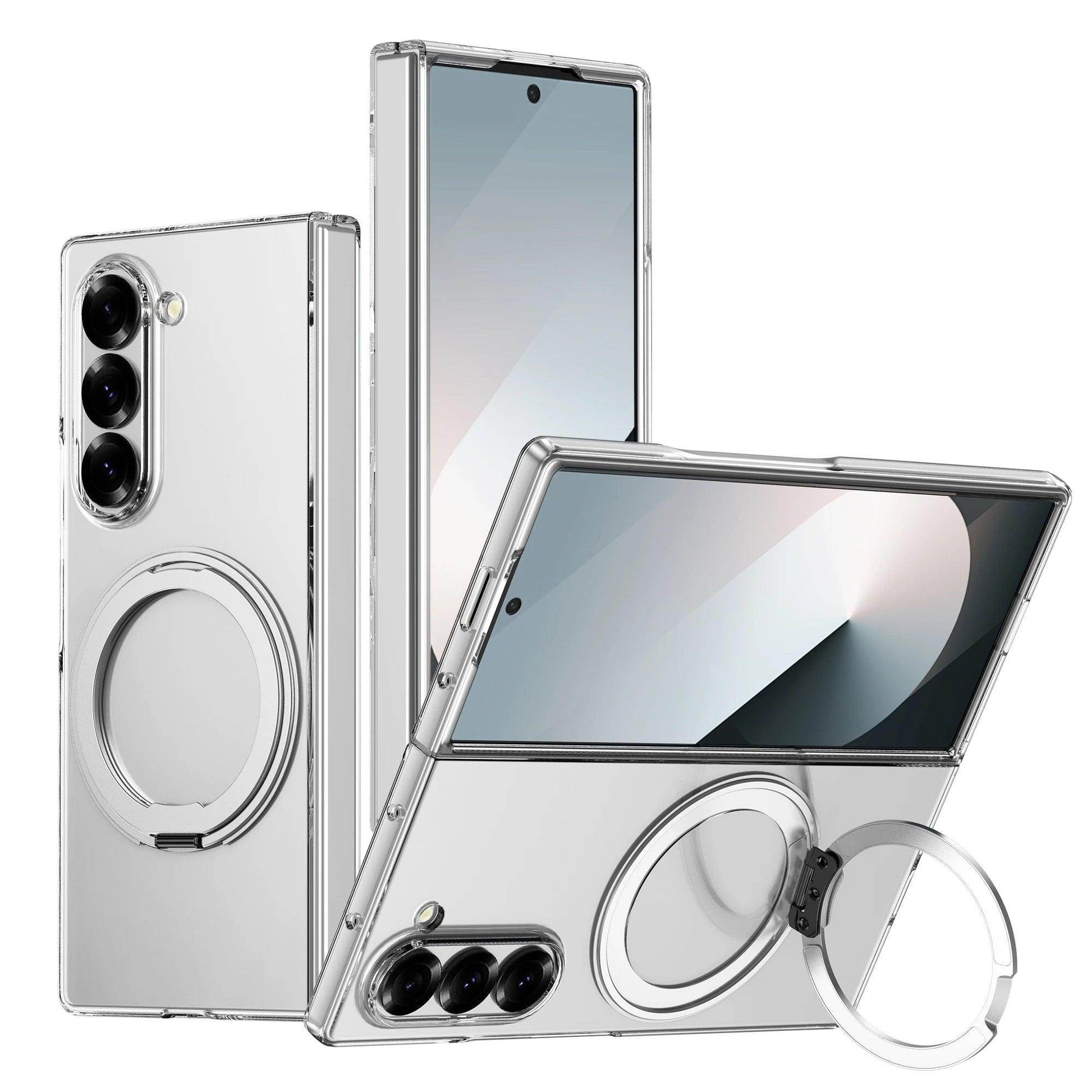 Transparent Magsafe Wireless Charging Case For Samsung Galaxy Z Fold 6 - FoldifyCase