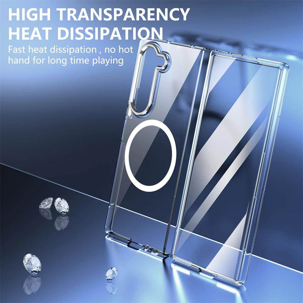 Magnetic Clear Phone Case For Samsung Galaxy Z Fold Series - FoldifyCase
