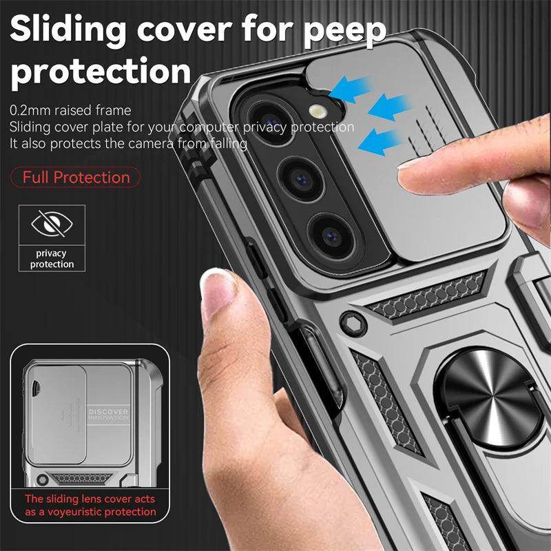 Military Shock Resistant Ring Holder For Samsung Galaxy Z Fold Series - FoldifyCase