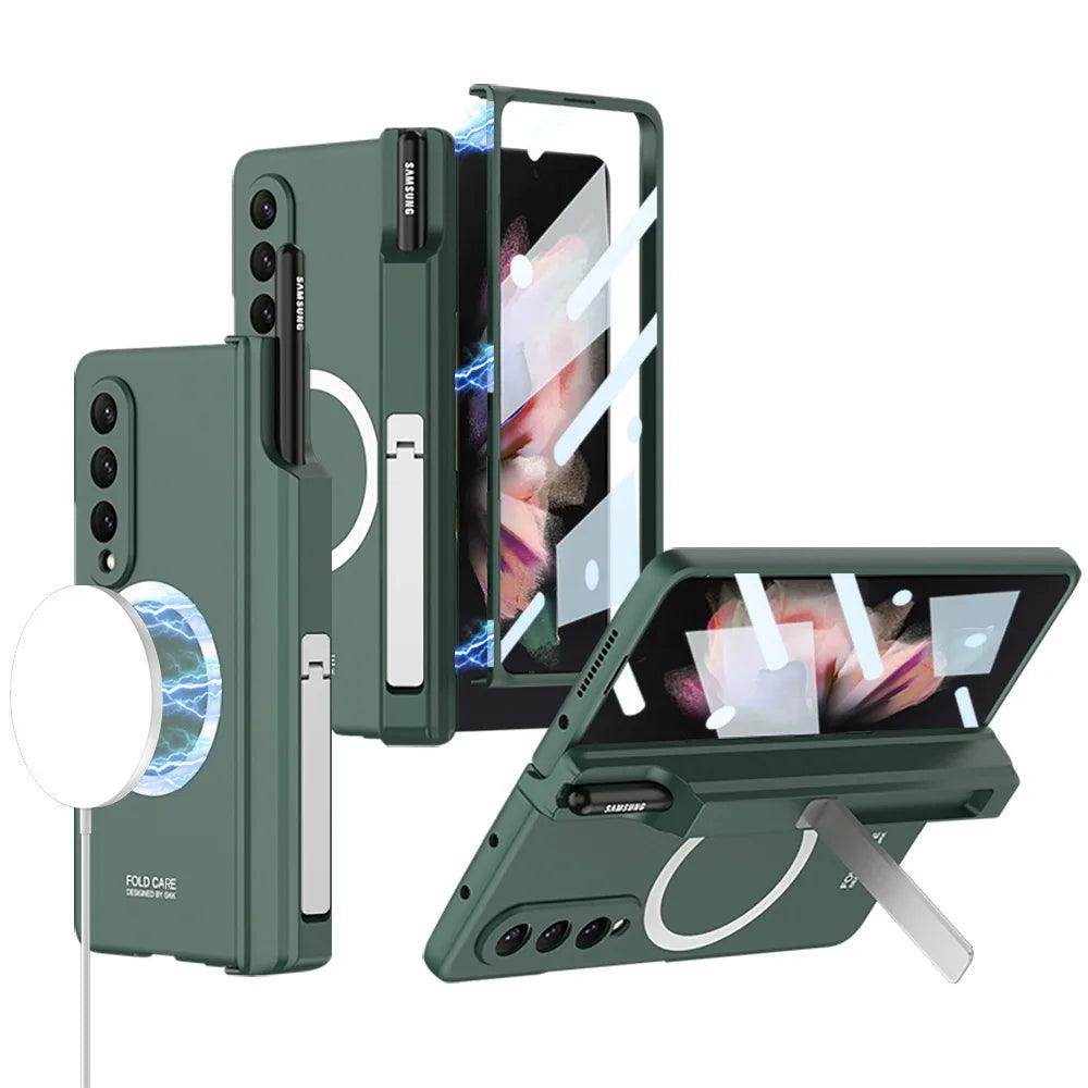 Magnetic Hinge Pen Holder Stand For Samsung Galaxy Z Fold Series - FoldifyCase