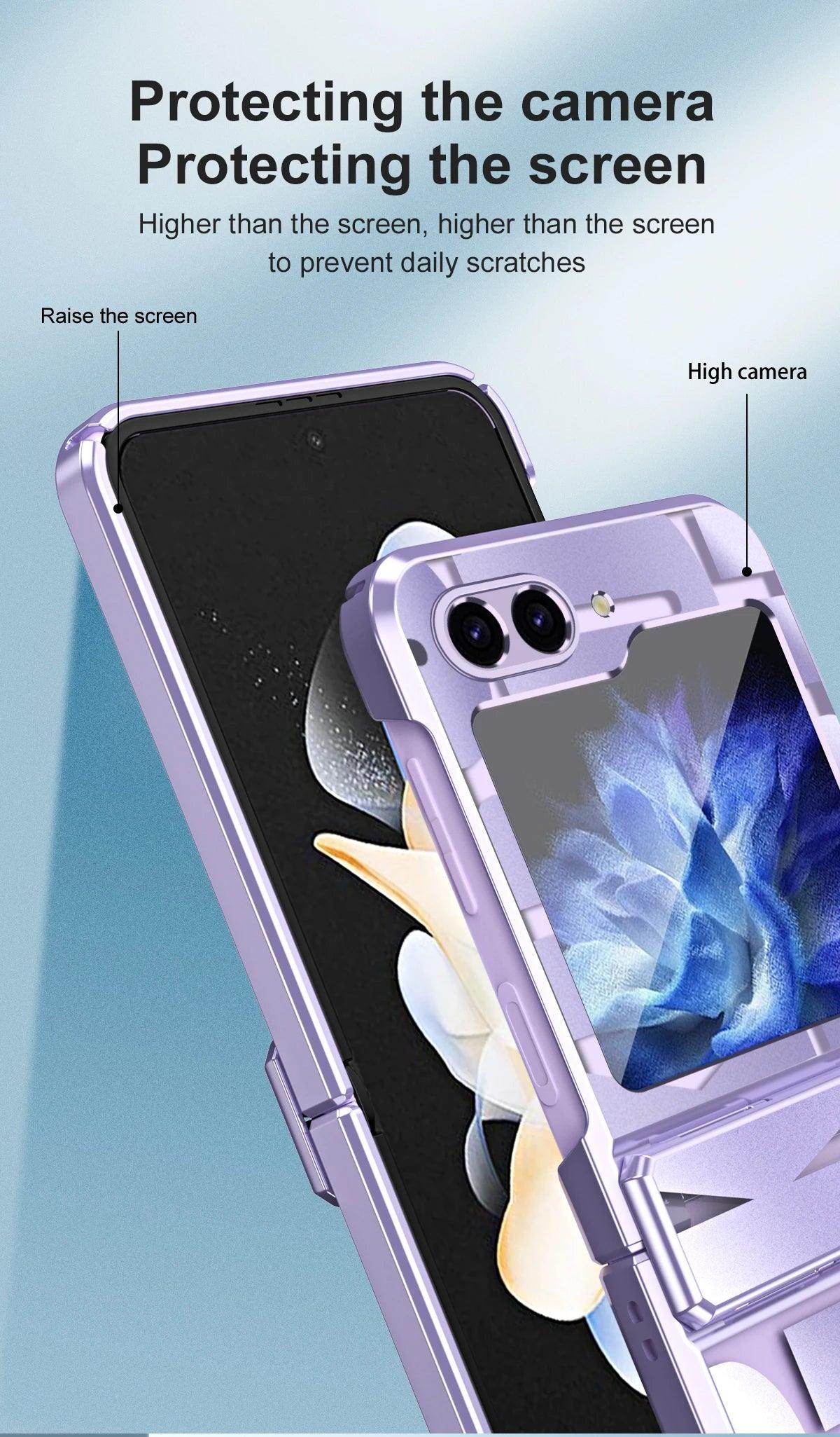 Luxury Plating Phone Case for Samsung Z Flip Series - FoldifyCase
