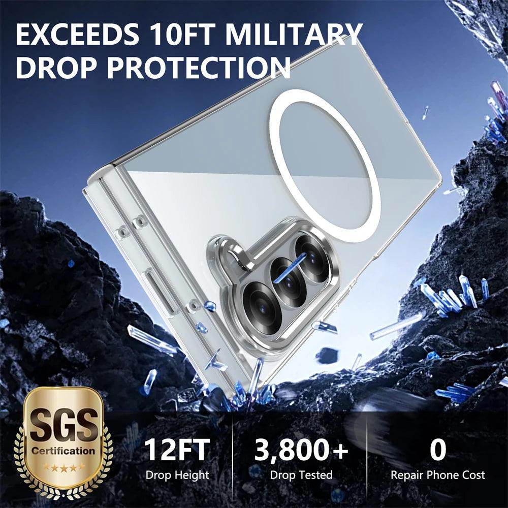 Magnetic Clear Phone Case For Samsung Galaxy Z Fold Series - FoldifyCase