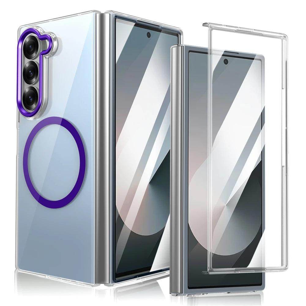 Magnetic Clear Phone Case For Samsung Galaxy Z Fold Series - FoldifyCase