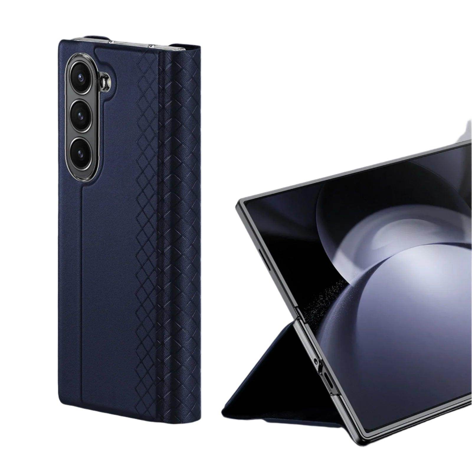 Business Flip Leather Case For Samsung Galaxy Z Fold Series - FoldifyCase