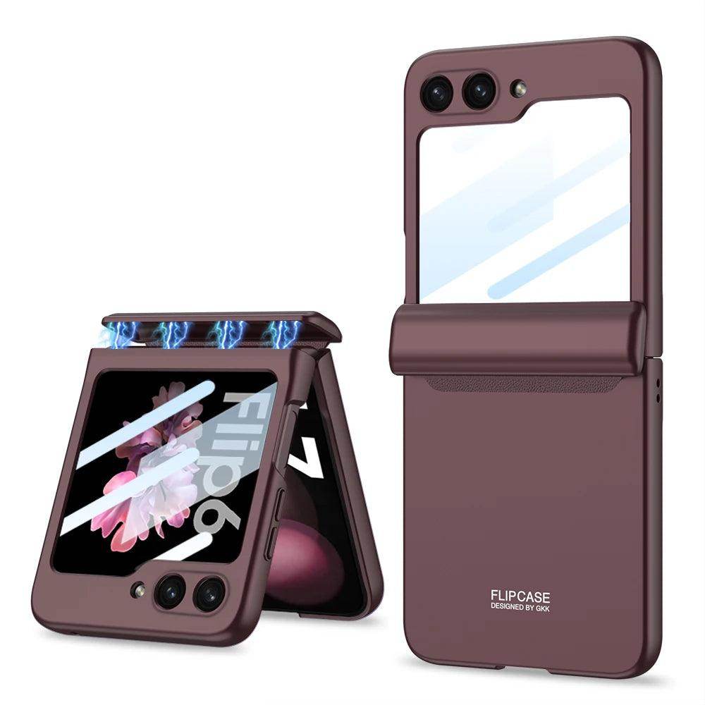 Magnetic Hinge Protection Outer Screen For Samsung Galaxy Z Flip Series - FoldifyCase