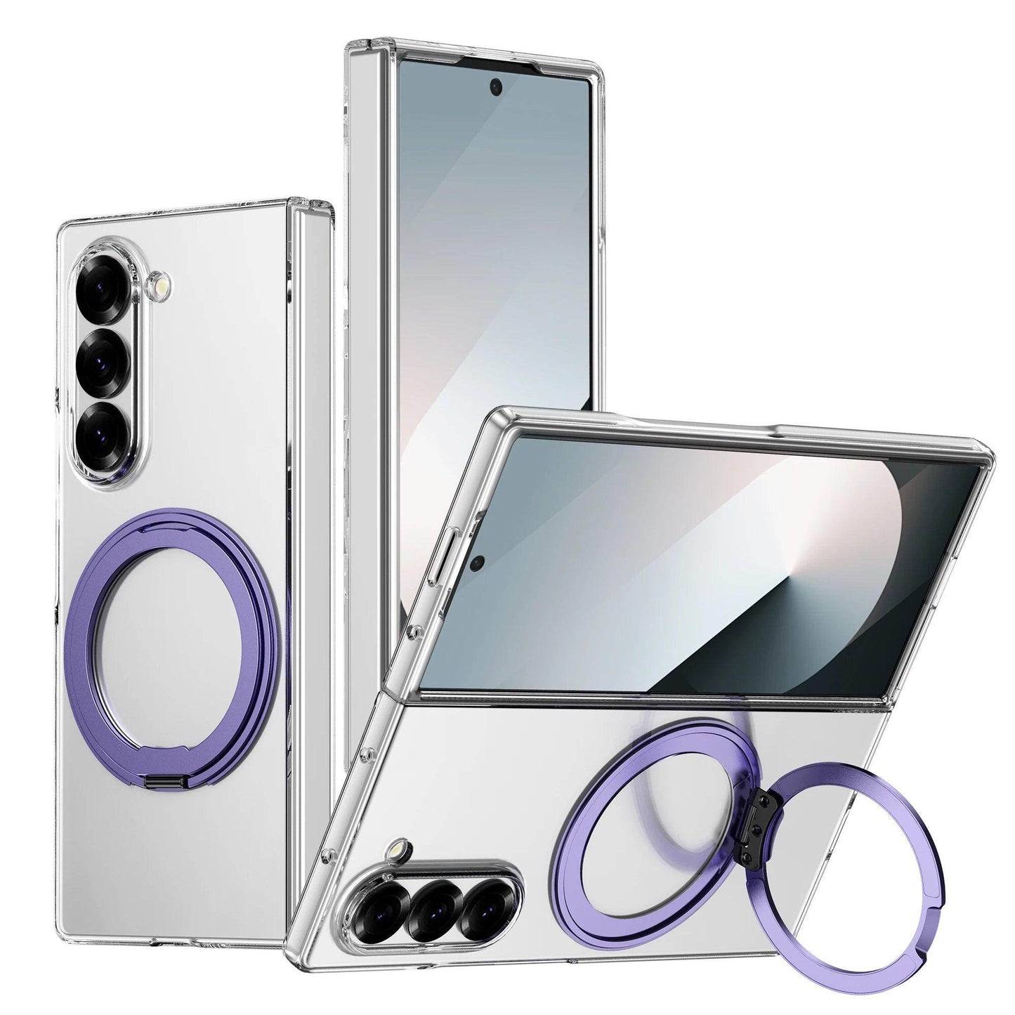 Transparent Magsafe Wireless Charging Case For Samsung Galaxy Z Fold 6 - FoldifyCase