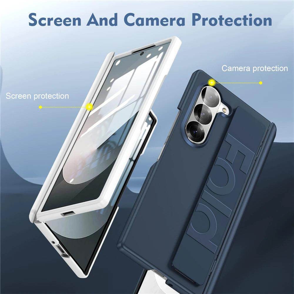 Elastic Silicone Wrist Strap Case For Samsung Galaxy Z Fold Series - FoldifyCase
