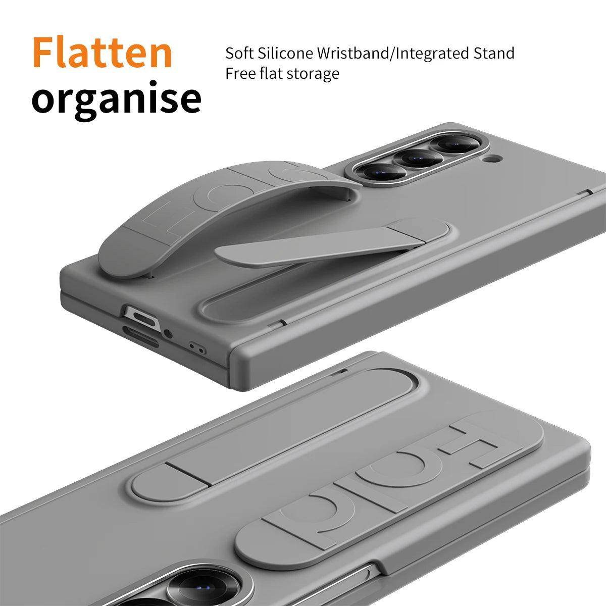 Luxury Wristband Holder Phone Case For Samsung Galaxy Z Fold Series - FoldifyCase