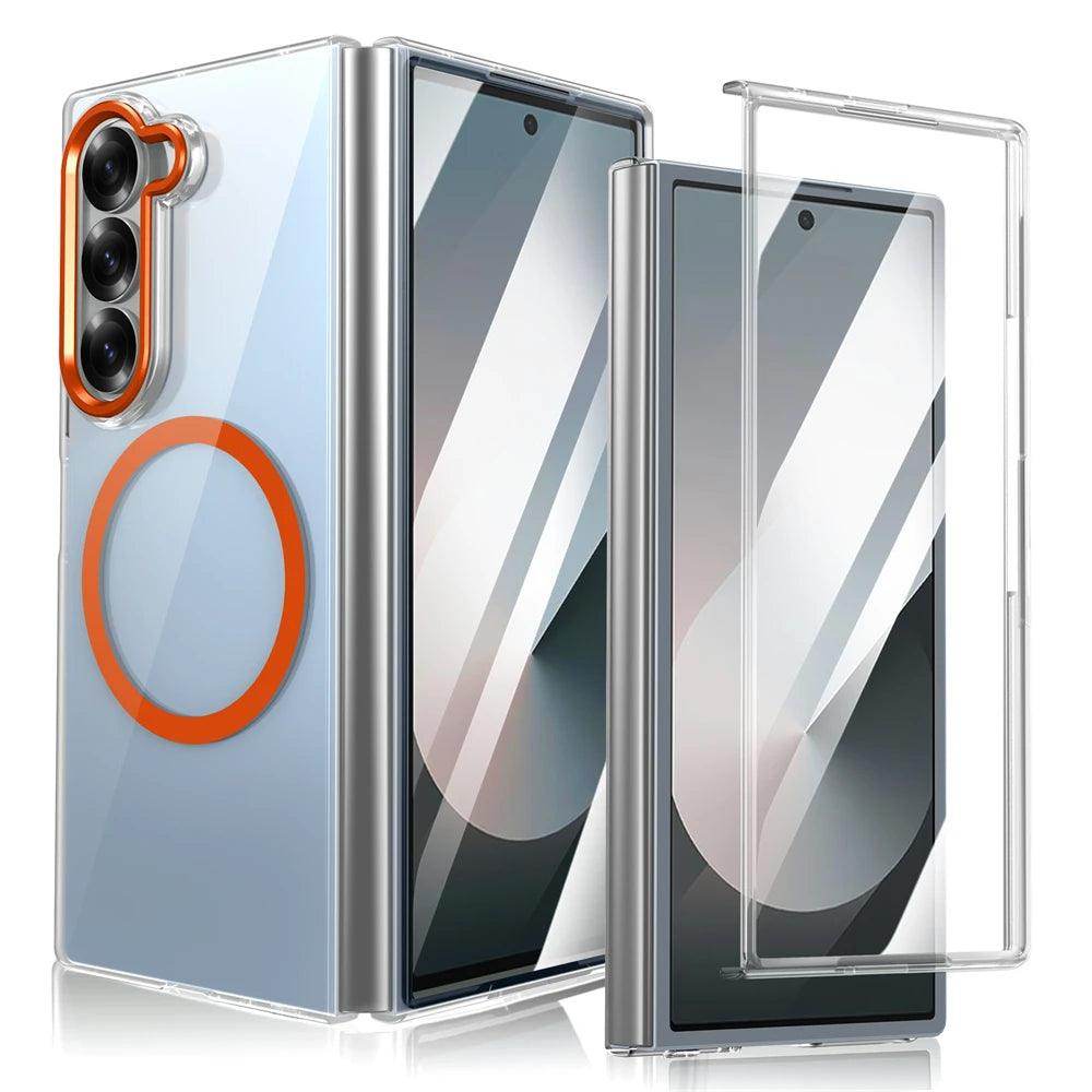 Magnetic Clear Phone Case For Samsung Galaxy Z Fold Series - FoldifyCase