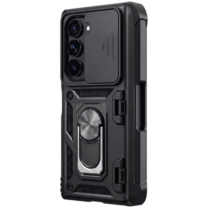 Sentinel H1 — Shock-Absorbent Case with 360° Rotating Ring for Galaxy Z Fold 7, 6, 5