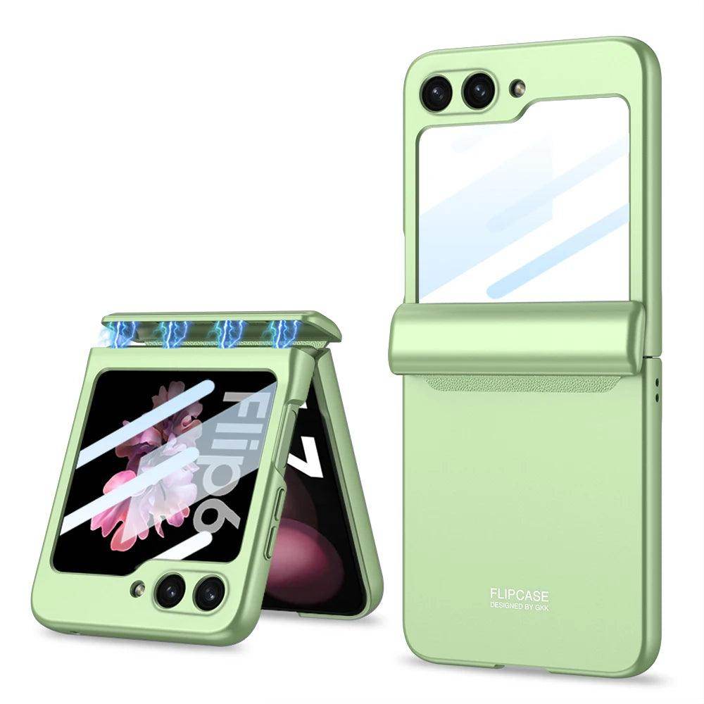 Magnetic Hinge Protection Outer Screen For Samsung Galaxy Z Flip Series - FoldifyCase