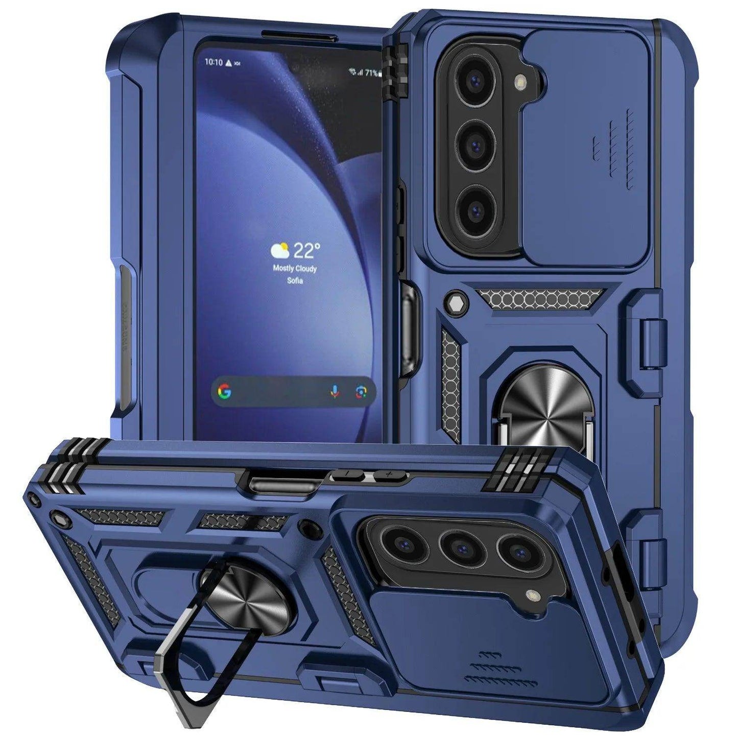 Military Shock Resistant Ring Holder For Samsung Galaxy Z Fold Series - FoldifyCase