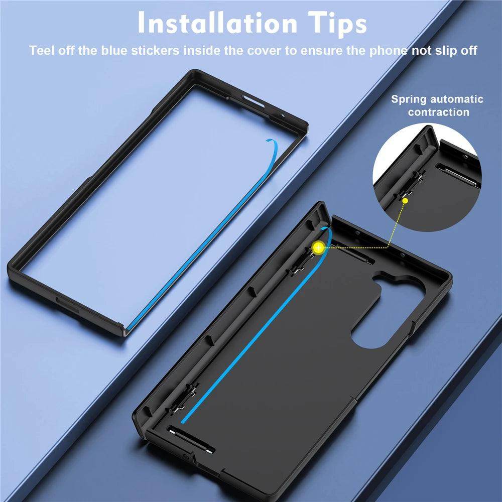 Elastic Silicone Wrist Strap Case For Samsung Galaxy Z Fold Series - FoldifyCase