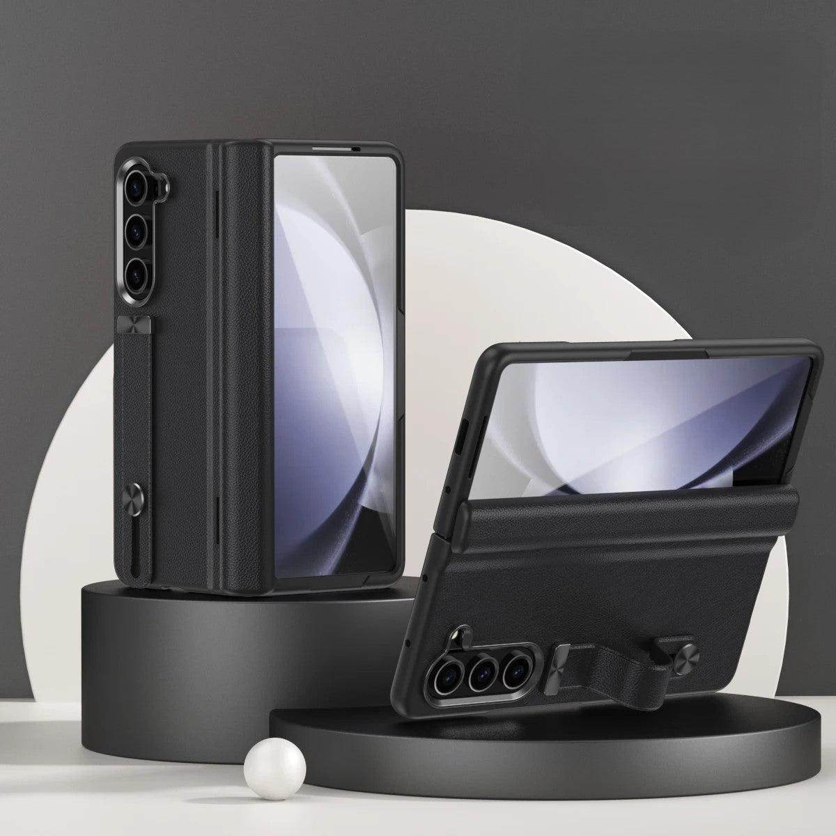 Wrist Strap Stand Hinge Protector For Samsung Galaxy Z Fold Series - FoldifyCase