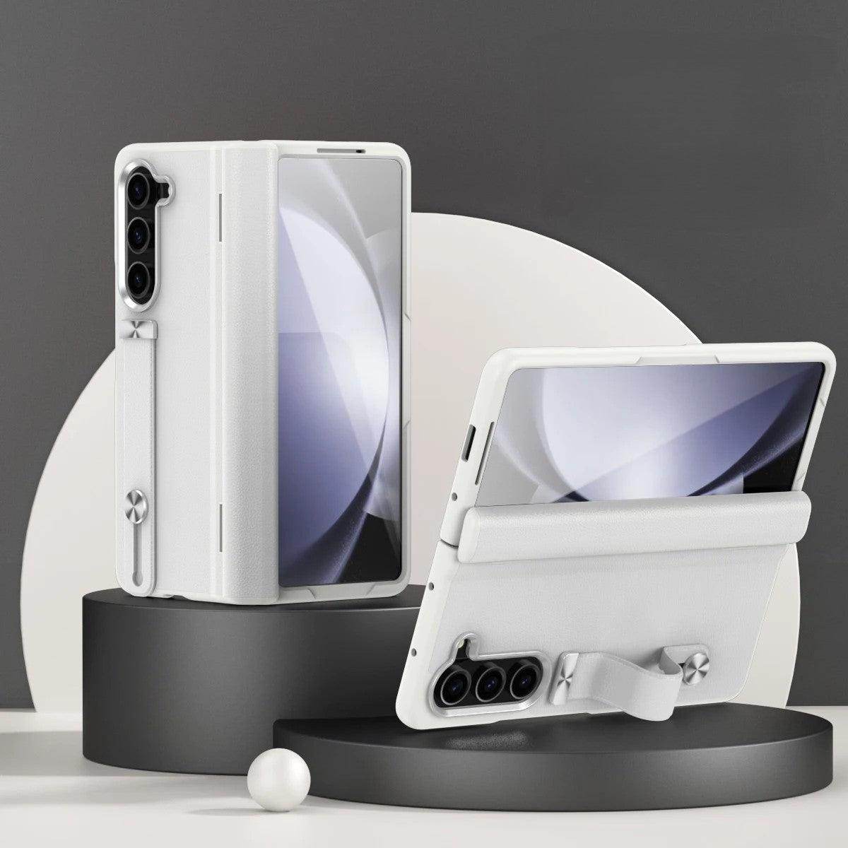 Wrist Strap Stand Hinge Protector For Samsung Galaxy Z Fold Series - FoldifyCase